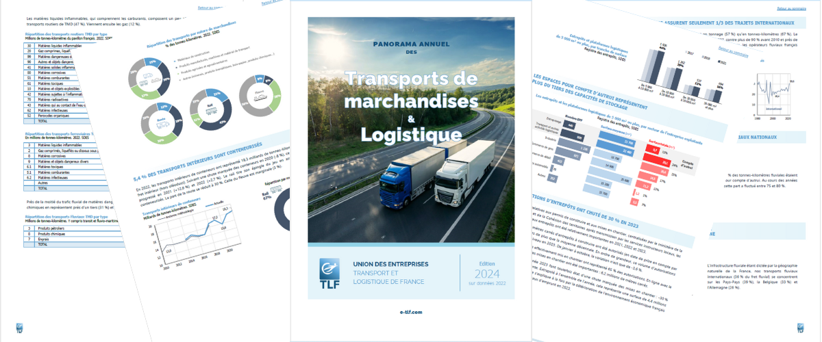 Panorama annuel des transports de marchandises & logistique